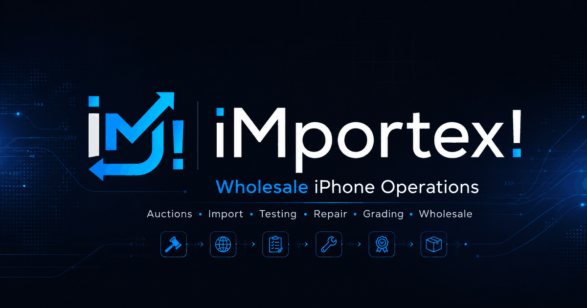 Importex iMportex! — Command center de iPhones no atacado